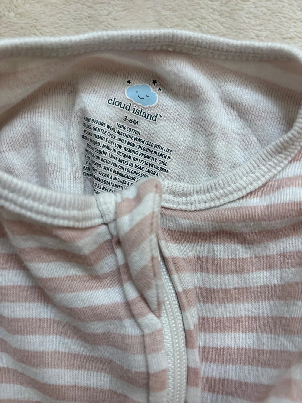 Baby girl lot of 5 sleepers size 3-6 month gap old navy Romper Jessica Simpson